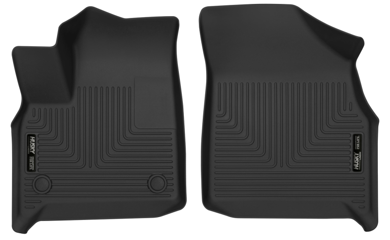 Buick Enclave Floor Mats - Front - Husky Liners - X-Act Contour - Black - `18-`27